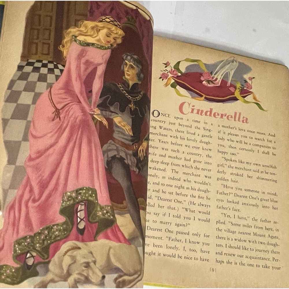 Vintage 1948 Let's Pretend Nila Mack Whitman CBS Radio Fairytales Book - Picture 13 of 16